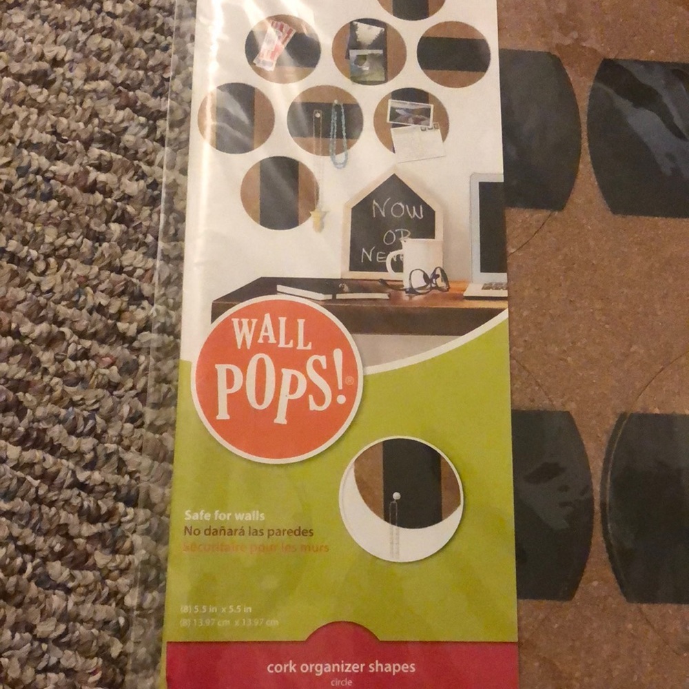 Cork circles for wall